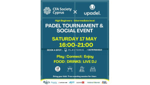 Finance Meets Sport: Ο CFA Cyprus Παίζει Δυνατά… με Padel