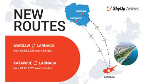 Sky Up Airlines: Ξεκινά απευθείας πτήσεις ανάμεσα σε Κύπρο - Πολωνία