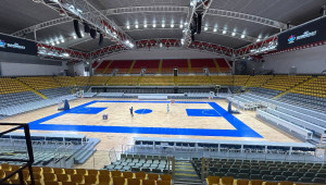 FIBA EuroBasket 2025: Έναν μήνα νωρίτερα παραδόθηκε το αναβαθμισμένο στάδιο «Σπύρος Κυπριανού» στη Λεμεσό από την A&A Apostolides