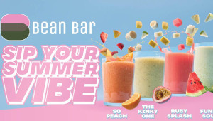 Bean Bar: Απογειώνει το καλοκαίρι με τέσσερις 100% χυμούς φρούτων