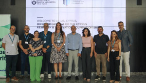 Το Πανεπιστήμιο UCLan Cyprus υποδέχθηκε τον Γενικό Διευθυντή του Ιδρύματος Έρευνας και Καινοτομίας (ΙδΕΚ)