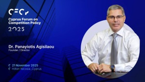 Συνέντευξη Δρ. Παναγιώτη Αγησιλάου - Το Cyprus Forum on Competition Policy 2025: Μία πλατφόρμα διαλόγου για τον ανταγωνισμό στην Κύπρο