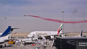 Ντεμπούτο για το A350 της Emirates στο Dubai Airshow 2025