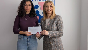 Η T.C. Christoforou Ltd παρέδωσε με μεγάλη χαρά και φέτος την επιταγή από τα έσοδα της καμπάνιας Eubos Pink October.