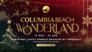 Columbia Beach Wonderland: Μαγικές γιορτές δίπλα στη θάλασσα