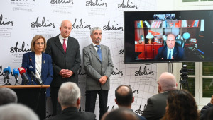 Την πορεία των Δικοινοτικών Βραβείων παρουσίασε  ο Σερ Στέλιος Χατζηιωάννου