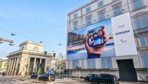 Η καμπάνια της Samsung «Open Always Wins» στο Μιλάνο
