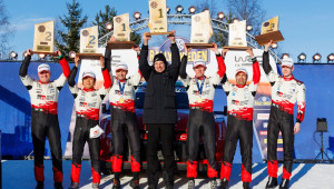 Χωρίς αντίπαλο η ομάδα της Toyota Gazoo Racing στο Ράλι Σουηδίας