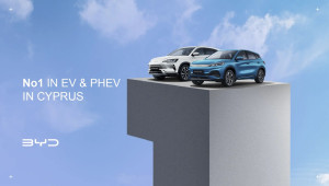 Η BYD Νο1 σε Εγγραφές EV & PHEV στην Κύπρο τον Φεβρουάριο