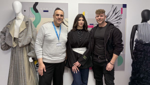 Μαθήτρια της Τεχνικής Σχολής Λάρνακας ξεχώρισε στον Διαγωνισμό Μόδας του UCLan Cyprus