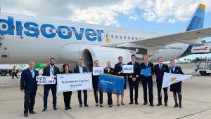 Πρώτη πτήση της Discover Airlines στο Αεροδρόμιο Λάρνακας