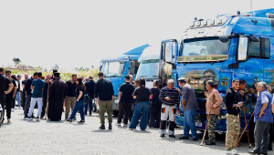 Διαμαρτυρία Κτηνοτρόφων: Έκλεισαν τον κυκλικό κόμβο Ριζοελιάς και το λιμάνι Λάρνακας