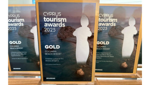 Πέντε νέες βραβεύσεις για το Columbia Beach Resort στα Cyprus Tourism Awards 2025