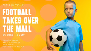 Το Mall of Cyprus μπαίνει σε Football Mode με το απόλυτο Football Fan Zone!