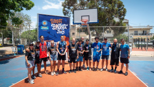 Τρίποντα, θέαμα και ασταμάτητη δράση στο STREET BASKET 3ON3 των Λεμεσίων