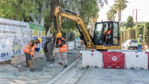 Ξεκίνησε η αντικατάσταση 100 χιλιομέτρων δικτύου ύδρευσης στο κέντρο της Λεμεσού