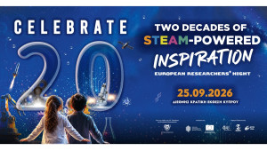 Το European Researchers’ Night γιορτάζει 20 χρόνια επιστήμης, έρευνας και έμπνευσης στην Κύπρο!