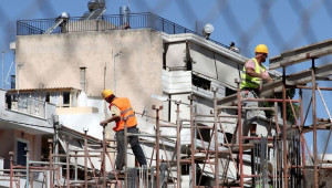 Ραγδαία αύξηση στις άδειες οικοδομής τον Μάιο