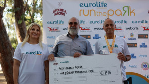Δρομείς και περιπατητές συμμετείχαν στο «Eurolife Run The Park 2026»