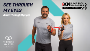 «Δες μέσα από τα μάτια μου»: Ο XM Μαραθώνιος Λεμεσού ενισχύει την ανεξαρτησία των ατόμων με οπτική αναπηρία