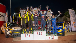 Στο βάθρο των νικητών η Petrolina Racing Team στο Cyprus Rally 2026