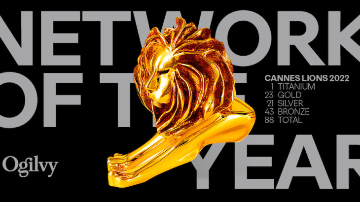 «Έλαμψε» η Ogilvy στα Cannes Lions 2022