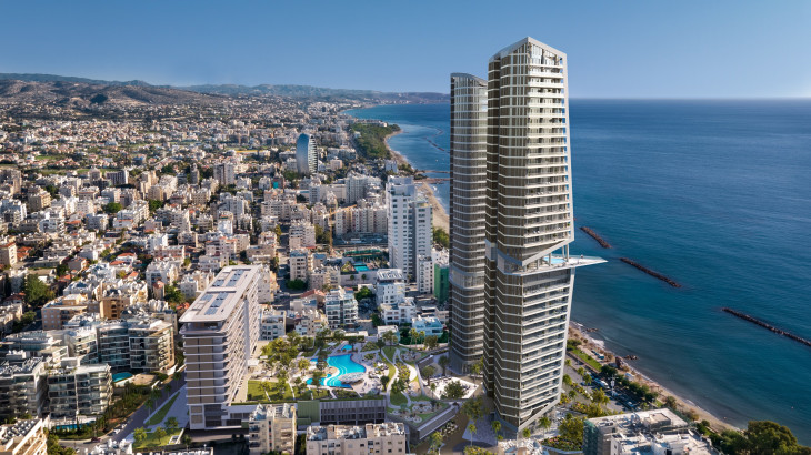 Trilogy Limassol Seafront: Στην τελική ευθεία οι εργασίες ολοκλήρωσης του πρωτοποριακού έργου