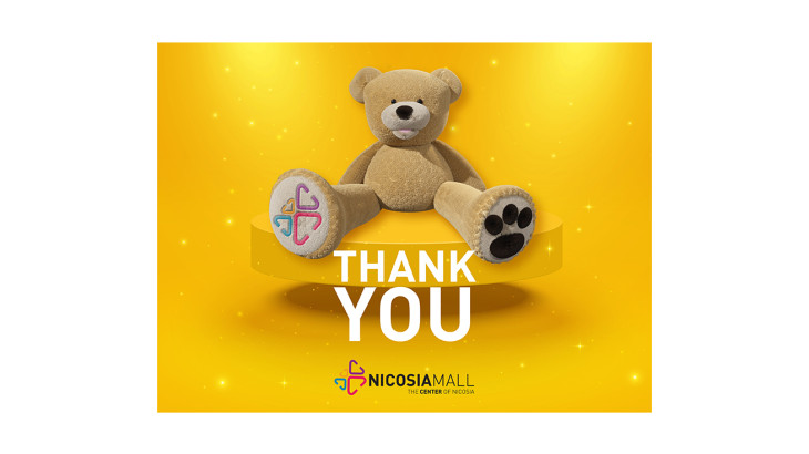 33 λούτρινοι αρκούδοι από το Nicosia Mall χαρίζουν χαρά και βοηθούν οργανισμούς που το έχουν ανάγκη