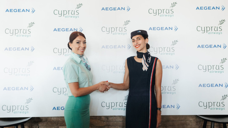Πτήσεις κοινού κωδικού ανακοίνωσαν Aegean και Cyprus Airways