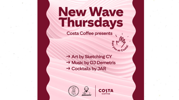 Costa Coffee: Στηρίζει ντόπιους καλλιτέχνες διοργανώνοντας απογεύματα με τέχνη, μουσική και cocktails!