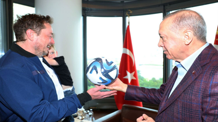 Ο Ερντογάν ζήτησε από τον Μασκ εργοστάσιο της Tesla στην Τουρκία