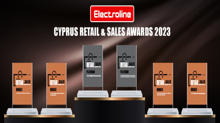 Η αναγνώριση ήρθε με 6 βραβεία για την Alpan Electroline Ltd στα Cyprus Retail &Sales Awards 2023
