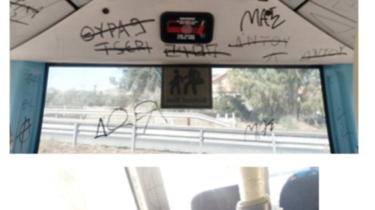 Cyprus Public Transport - Εκτεταμένες ζημιές στα λεωφορεία