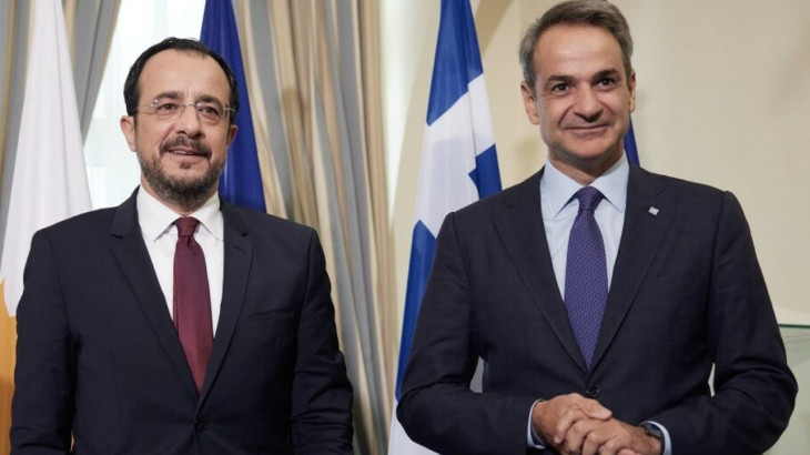 Ο Πρόεδρος της Κυπριακής Δημοκρατίας Ν. Χριστοδουλίδης και ο Έλληνας Πρωθυπουργός Κ. Μητσοτάκης, μαζί στο 2nd Greece – Cyprus Summit- Advancing Together
