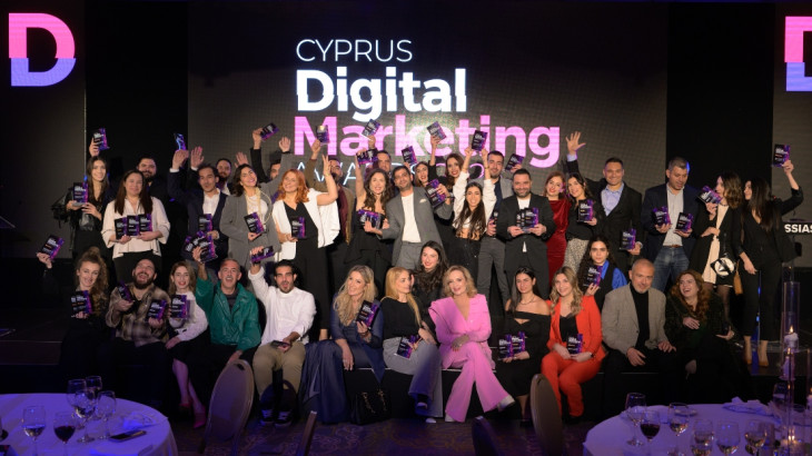 Εντυπωσιακή η τελετή απονομής των Digital Marketing Awards από την Boussias Cyprus
