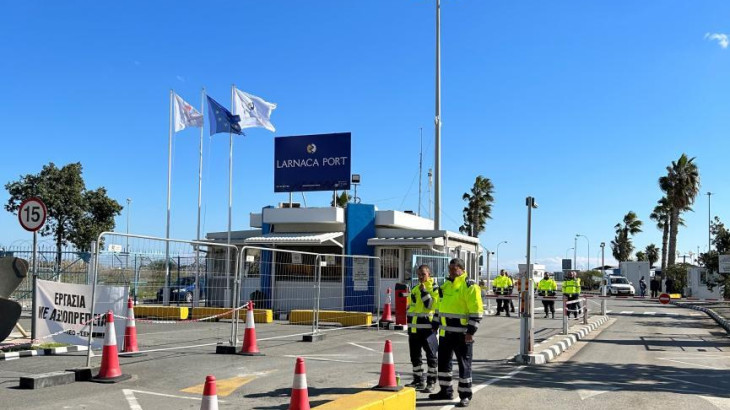 Προειδοποιητική 24ωρη απεργία μηχανοδηγών στο λιμάνι Λάρνακας