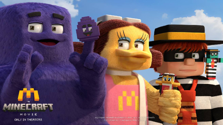 McDonald’s Χ Minecraft-Ο Κόσμος είναι Δικός Σου για να Δημιουργήσεις: Η McDonald’s λανσάρει το Α Minecraft Movie Meal και το Happy Meal