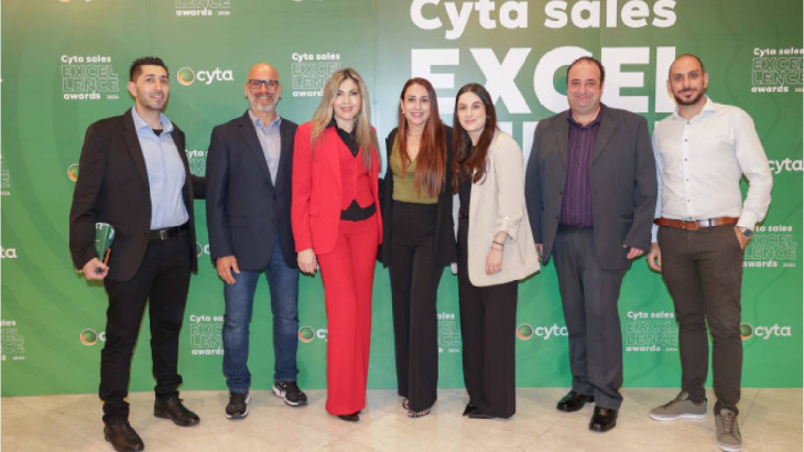 Cyta Sales Excellence Awards 2024: Ένα με τους καλύτερους στις πωλήσεις!