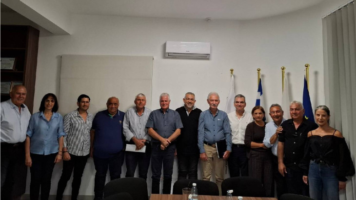 Συνάντηση του ΕΟΑ Λάρνακας με την Ένωση Κοινοτήτων Επαρχίας Λάρνακας