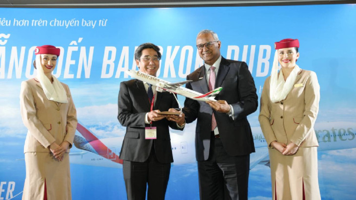 Η Emirates εγκαινιάζει επίσημα πτήσεις προς Ντα Νανγκ και Σιέμ Ριπ μέσω Μπανγκόκ