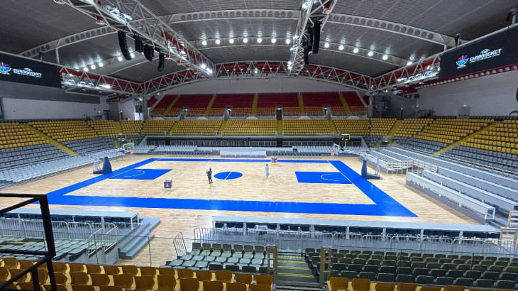 FIBA EuroBasket 2025: Έναν μήνα νωρίτερα παραδόθηκε το αναβαθμισμένο στάδιο «Σπύρος Κυπριανού» στη Λεμεσό από την A&A Apostolides