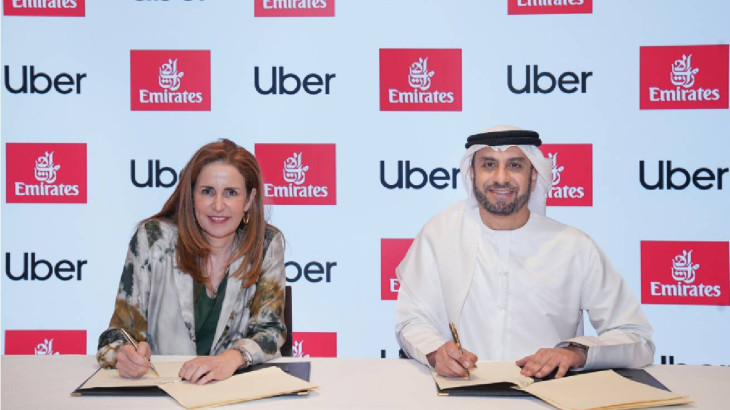Η Emirates και η Uber ενώνουν τις δυνάμεις τους για πιο άνετα ταξίδια και επιβραβεύσεις στους επιβάτες