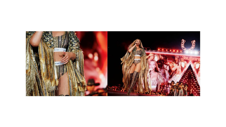 Η Calvin Klein ντύνει την Beyoncé στο show της ‘Cowboy Carter’ στο Landover