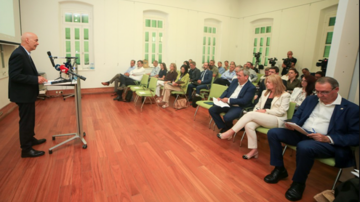 Ο Βαφεάδης προήδρευσε στη δημόσια διαβούλευση για τη Στρατηγική λιμένων της ΕΕ