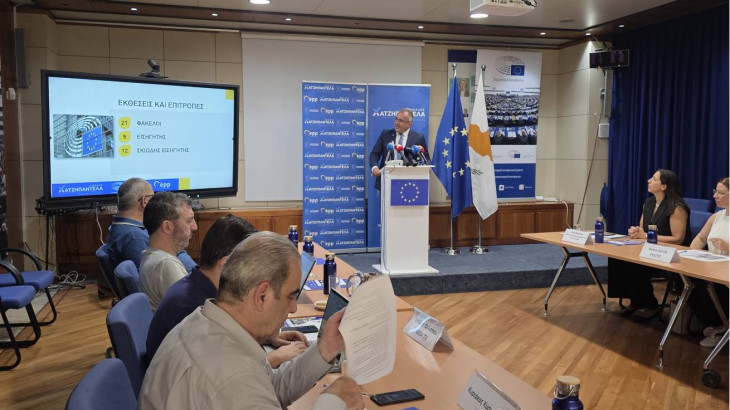 Ισχυρό αποτύπωμα Χατζηπαντέλα στην Ευρώπη με 21 φακέλους – Ο απολογισμός του πρώτου χρόνου