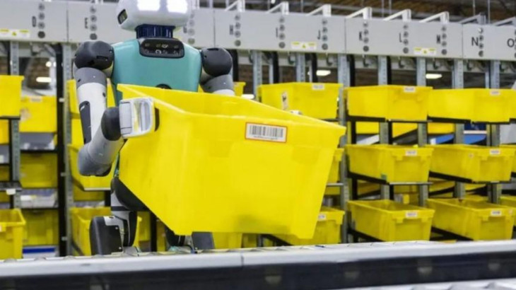 Η Amazon σχεδιάζει την αντικατάσταση 500 χιλιάδων υπαλλήλων της με ρομπότ