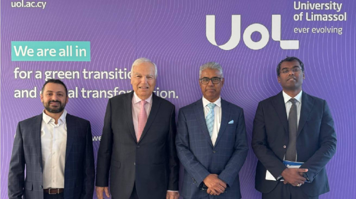 Επίσκεψη του Ύπατου Αρμοστή της Ινδίας στο Πανεπιστήμιο Λεμεσού