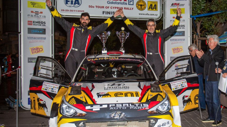 Πρωταθλητές Κύπρου οι Γιάγκου/Νικολάου της Petrolina Racing Team