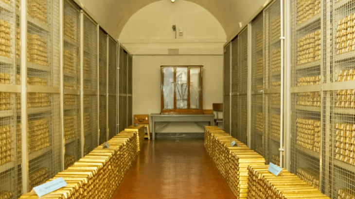 Η Ιταλία καθησυχάζει την ΕΚΤ για τα αποθέματα χρυσού της