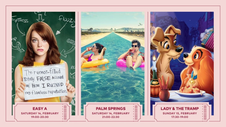 Cinema Randez-vous – Love on Screen: Η Μαρίνα Αγίας Νάπας γιορτάζει την αγάπη σε όλες της τις μορφές